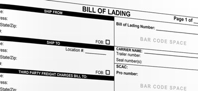Bill of Lading