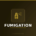 Title graphic for the Limajari Cargo fumigation service, showing a gold spray icon above the word fumigation on a dark background.